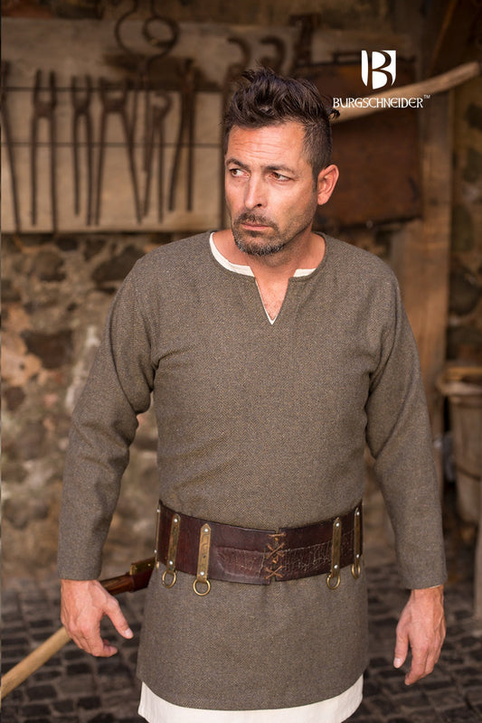 Tunic Tyr Herringbone Olive/Grey - Which Mark