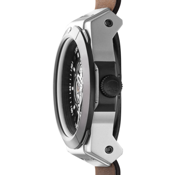 Vento Silver Black Leather - Which Mark