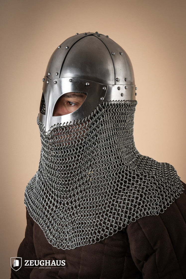 Viking Helmet with Aventail 1,6mm Polished - Which Mark