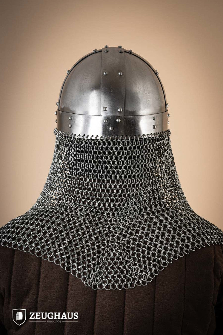 Viking Helmet with Aventail 1,6mm Polished - Which Mark