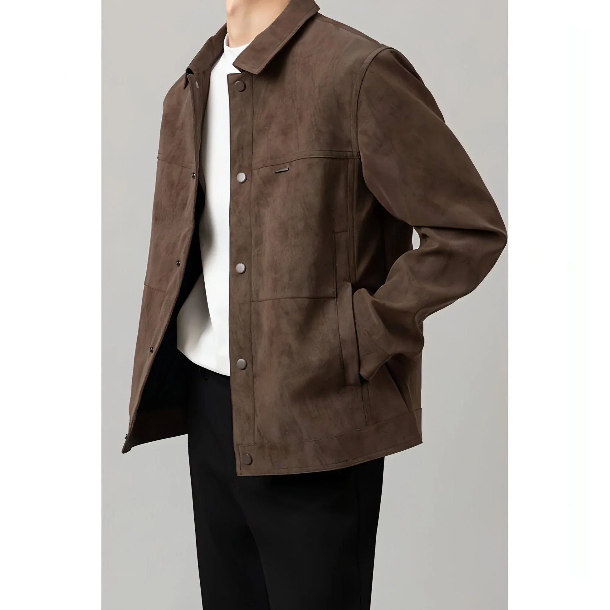Lightly Mature Short Jacket For Men - Which Mark