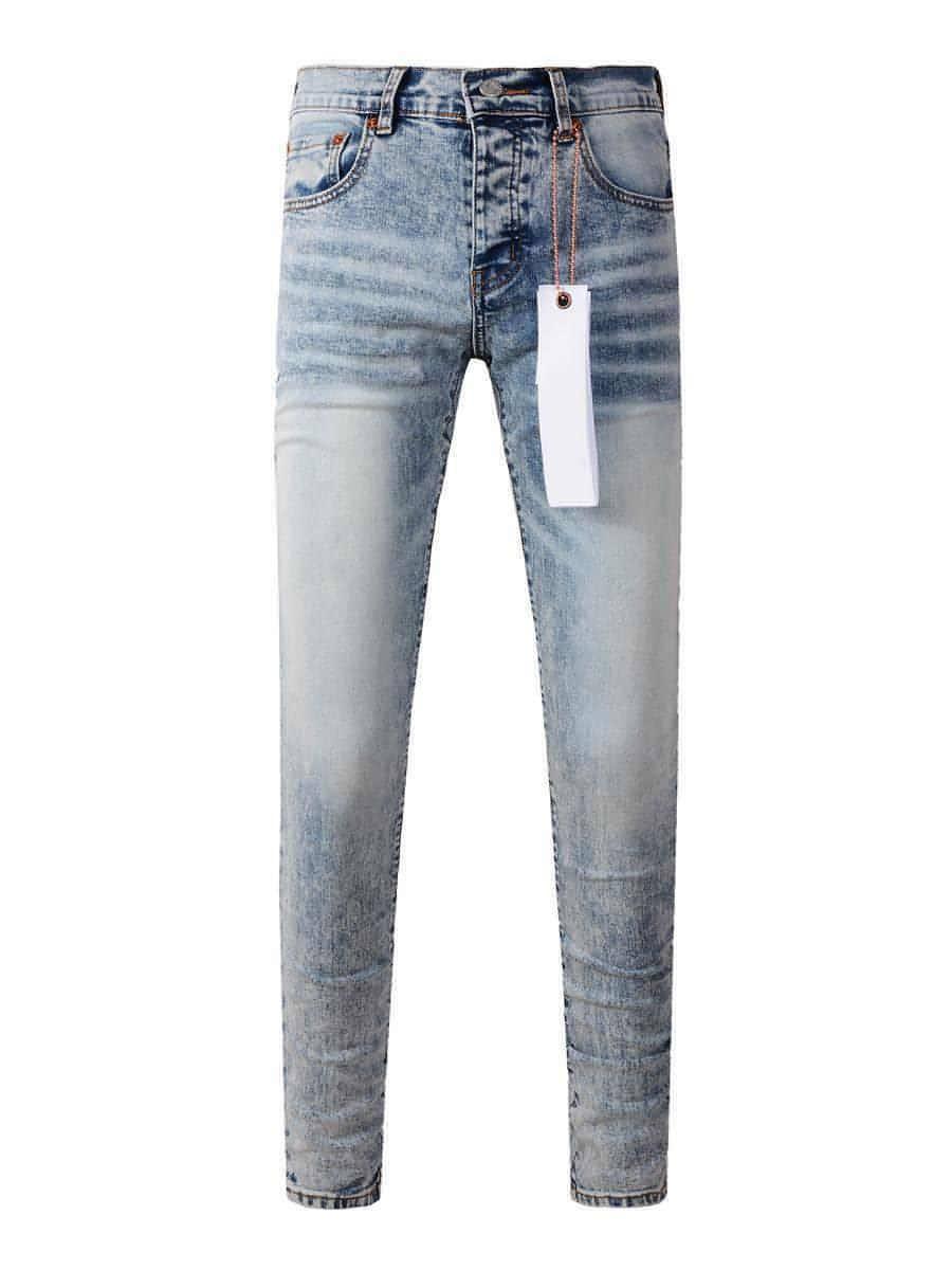 Retro Slim-fit Stretch Skinny Jeans Men - Which Mark