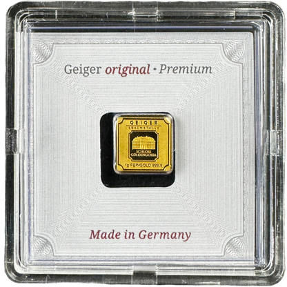 1 g Gold GEIGER Bar - Which Mark