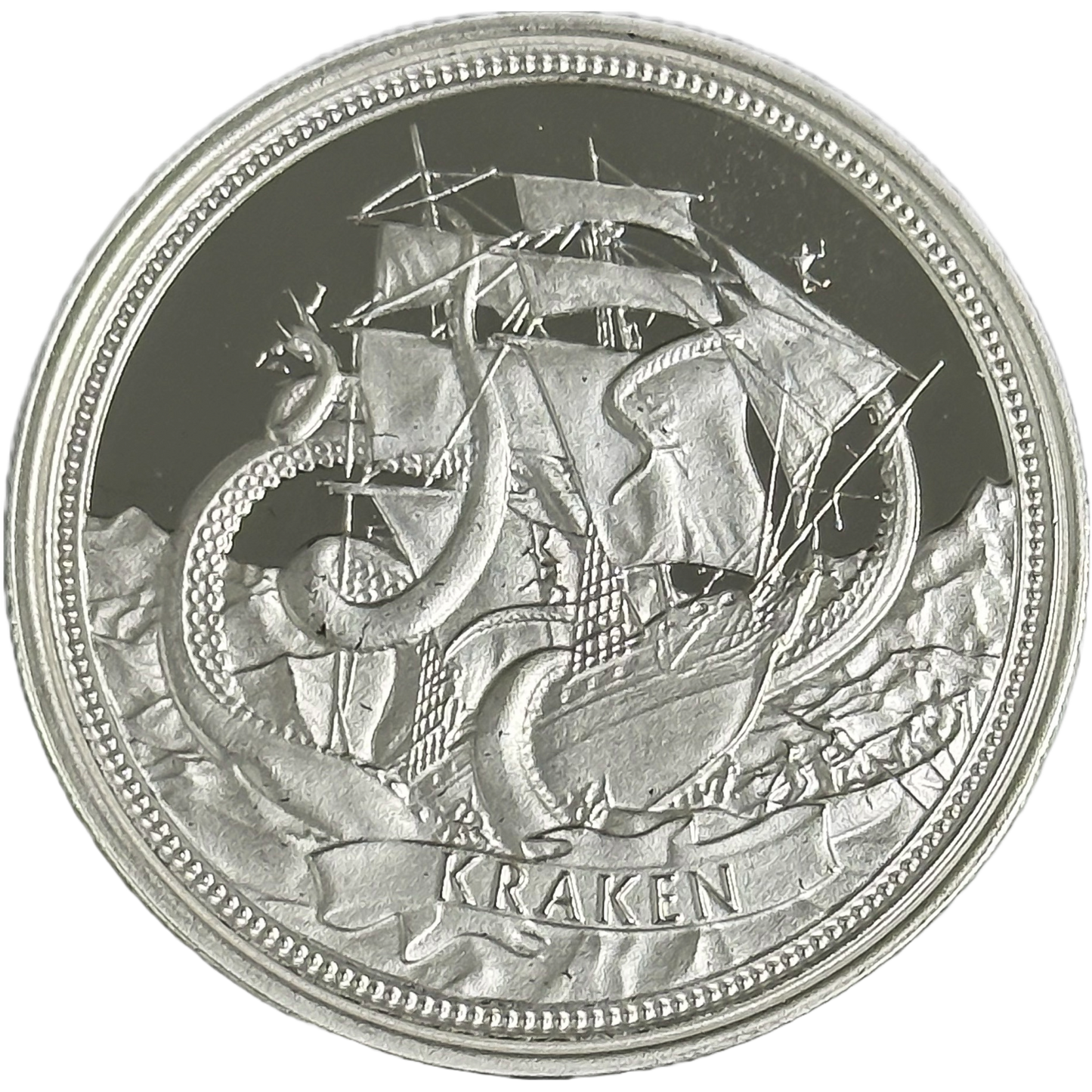 1 oz Silver KRAKEN Round (OZ Mint) - Which Mark
