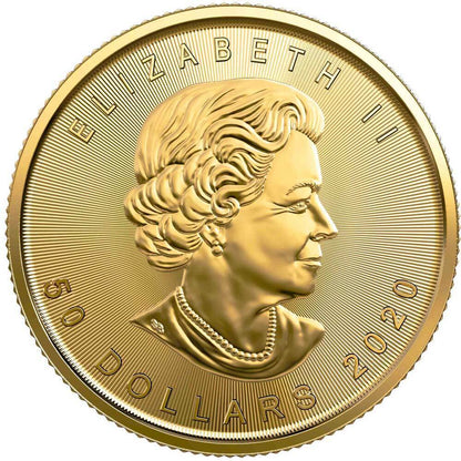 1 oz Gold MAPLE LEAF Coin (Random Year) - Which Mark