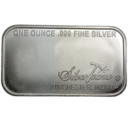 1 oz Silver SILVERTOWNE .999 Bar (Secondary Market) - Which Mark