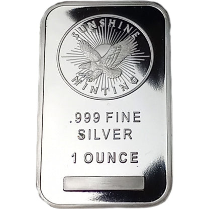 1 oz Silver SILVERTOWNE .999 Bar (Secondary Market) - Which Mark