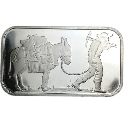 1 oz Silver SILVERTOWNE .999 Bar (Secondary Market) - Which Mark