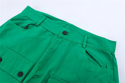 High Street Loose Hem Zip-Slit Straight-Leg Trousers Men Jeans - Which Mark