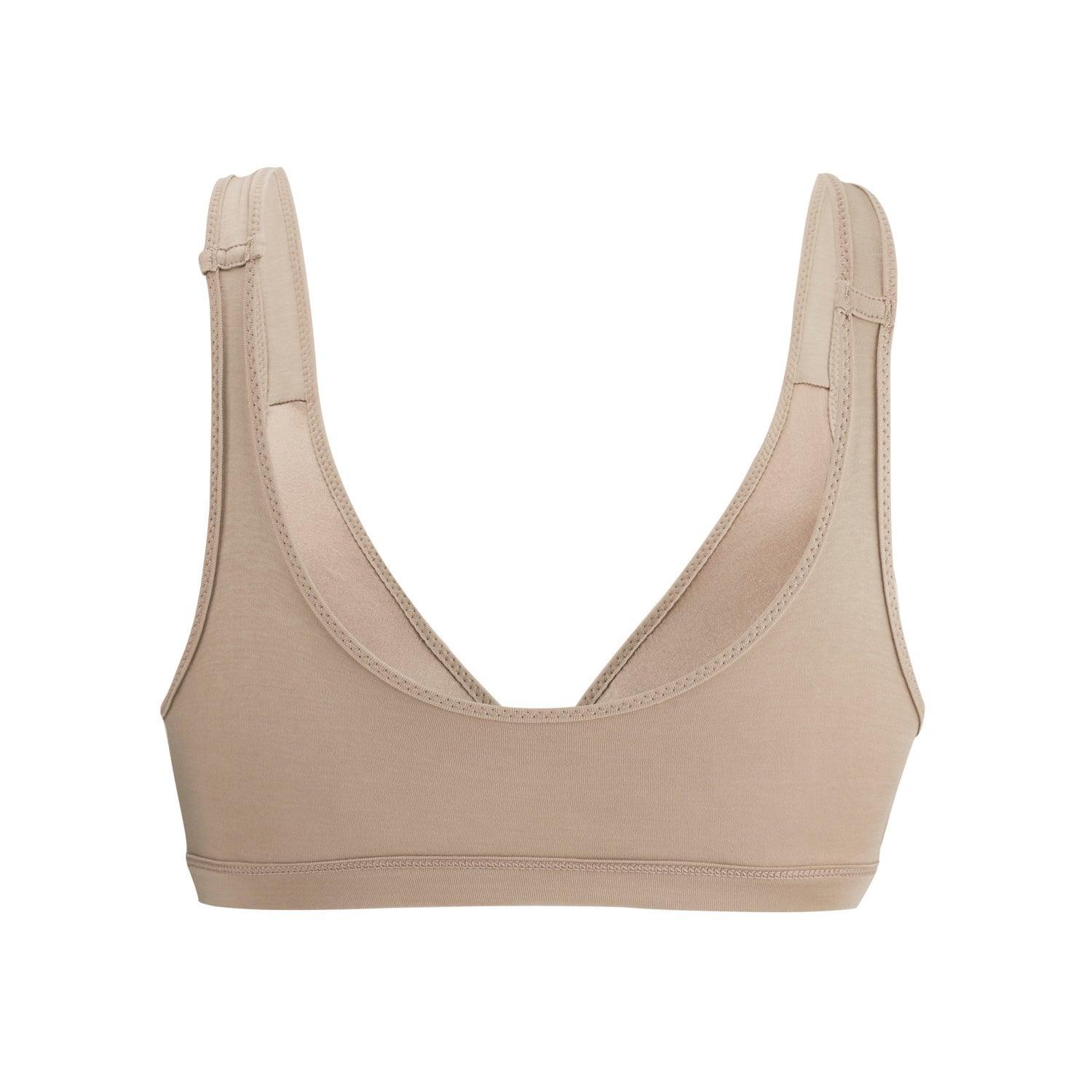 Shell - Full Cup Front Closure Silk & Organic Cotton Wireless Bra - Which Mark