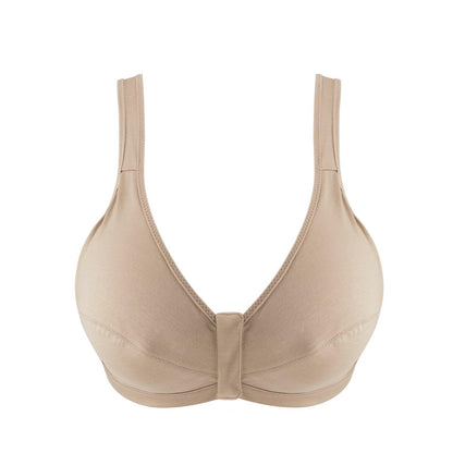 Shell - Full Cup Front Closure Silk & Organic Cotton Wireless Bra - Which Mark