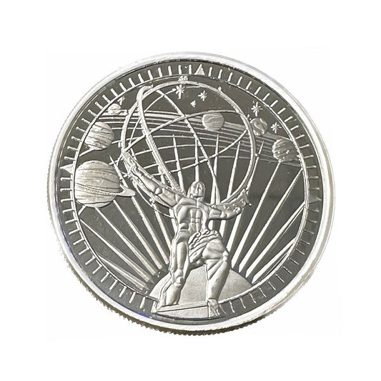 1/2 oz Silver ATLAS Round (OZ Mint) - Which Mark