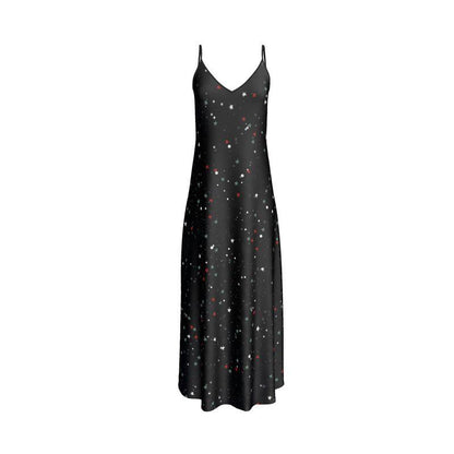 Andromeda Silk Dress in Galaxy - Which Mark