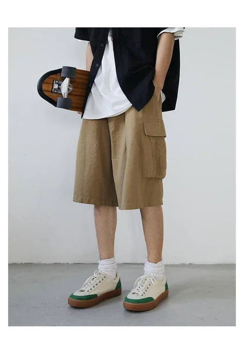 Men's Retro Distressed Shoes Japanese Broken Summer Canvas Shoe - Which Mark