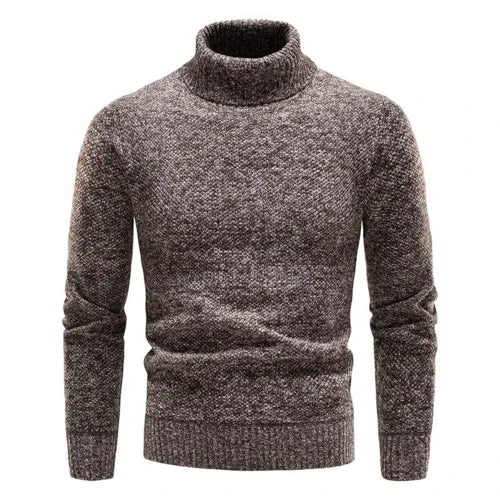 CoreLayer™ – Men’s Outer Turtleneck Knit Sweater - Which Mark