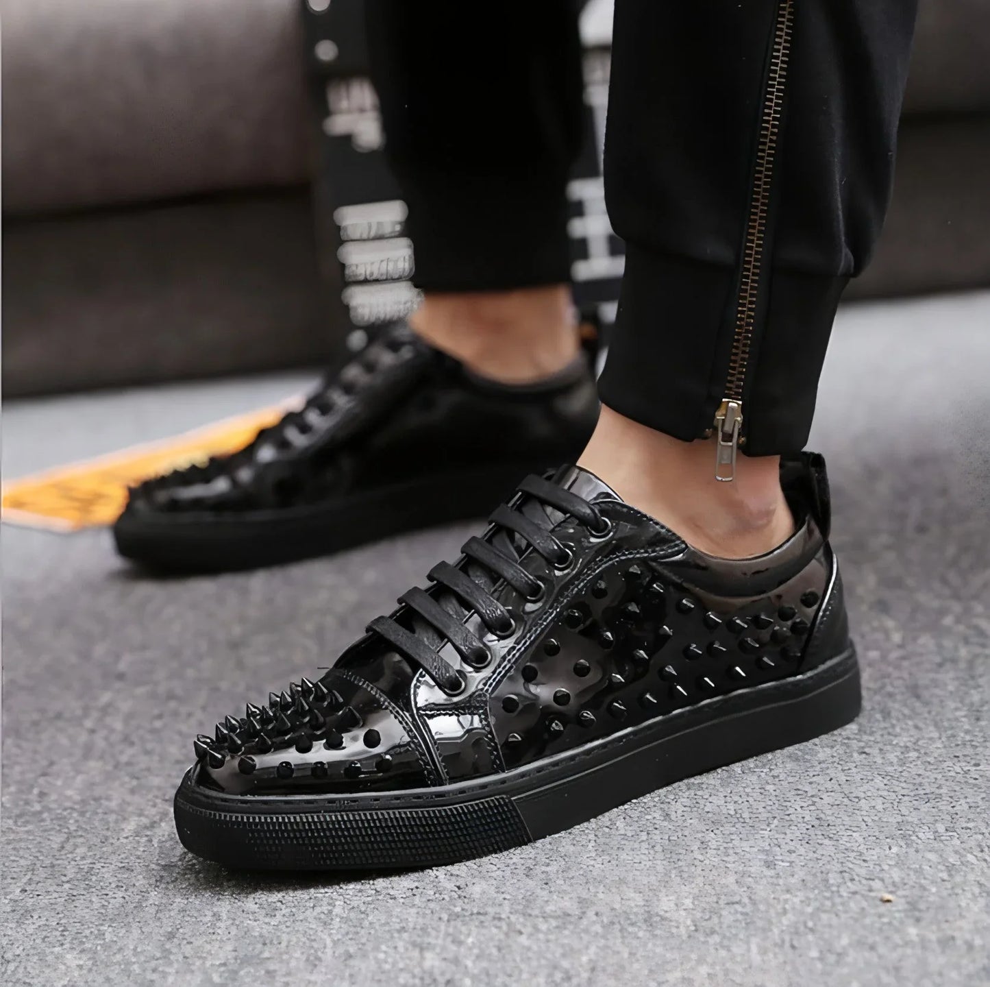 European and American fashion cowhide shoes for men - Which Mark