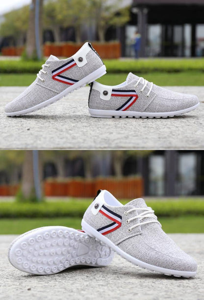 Men'S Soft-Soled Canvas Shoes - Which Mark