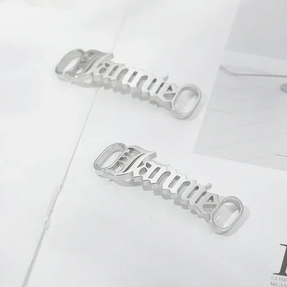 TagMyStep™ – Personalized Sneaker Lace Buckle (1 Pair) - Which Mark