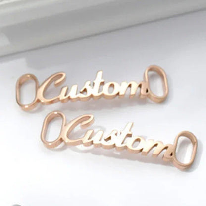 TagMyStep™ – Personalized Sneaker Lace Buckle (1 Pair) - Which Mark