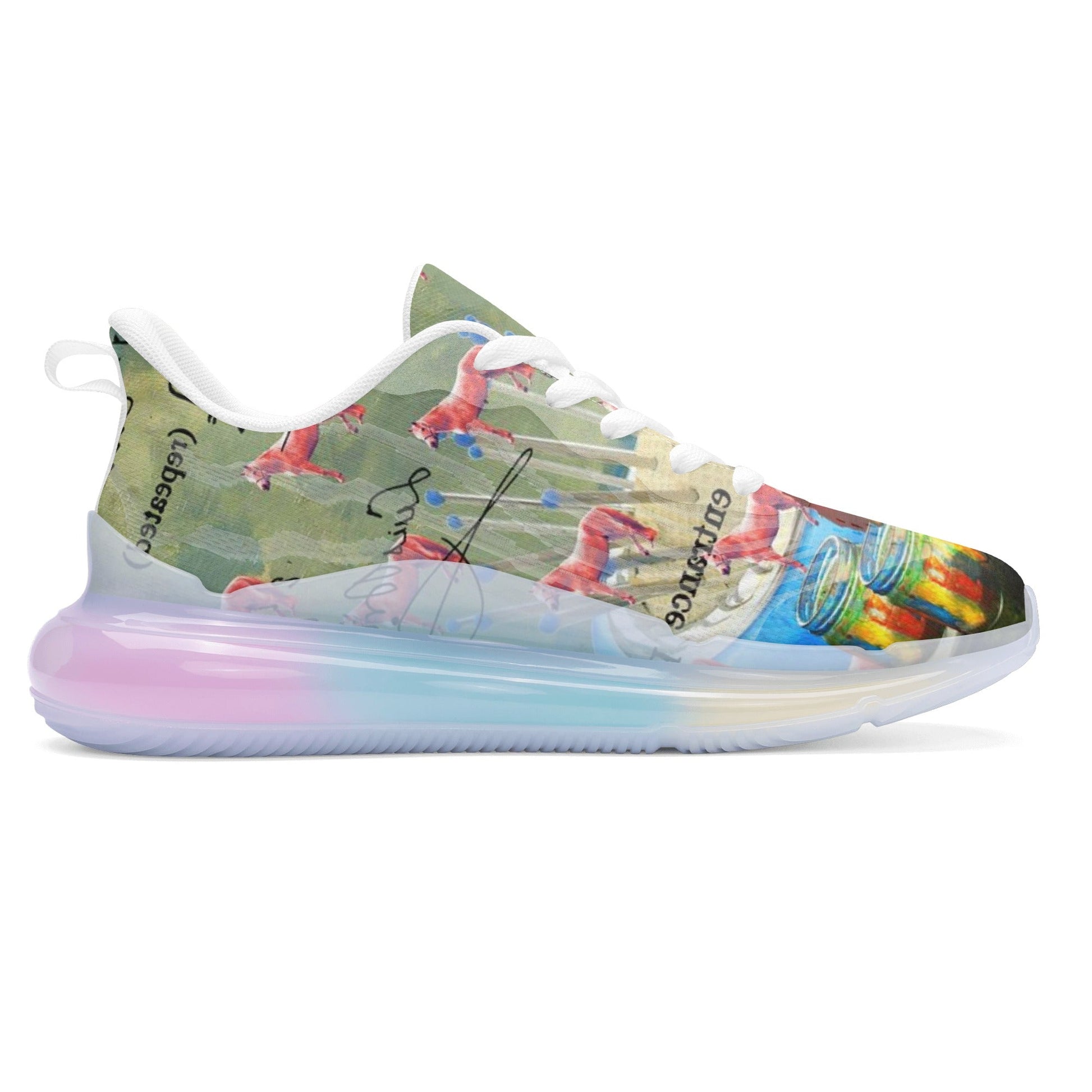 I FOUND THEM IN THERE III Unisex Pastel Translucent Air Sole Running - Which Mark
