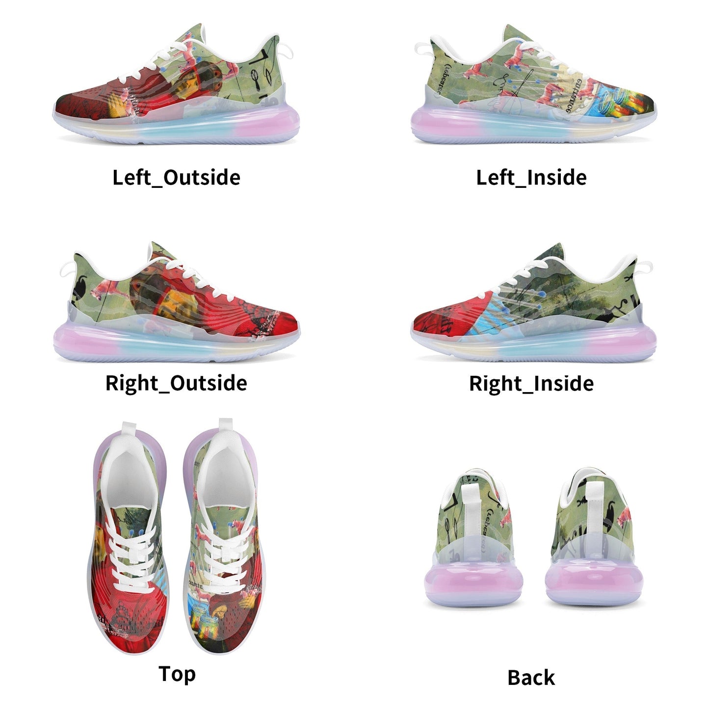 I FOUND THEM IN THERE III Unisex Pastel Translucent Air Sole Running - Which Mark