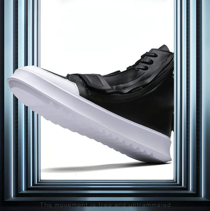 PU leather Men Boots Winter Ankle Boots - Which Mark