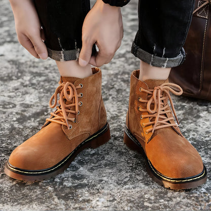 high-top casual single boots men - Which Mark