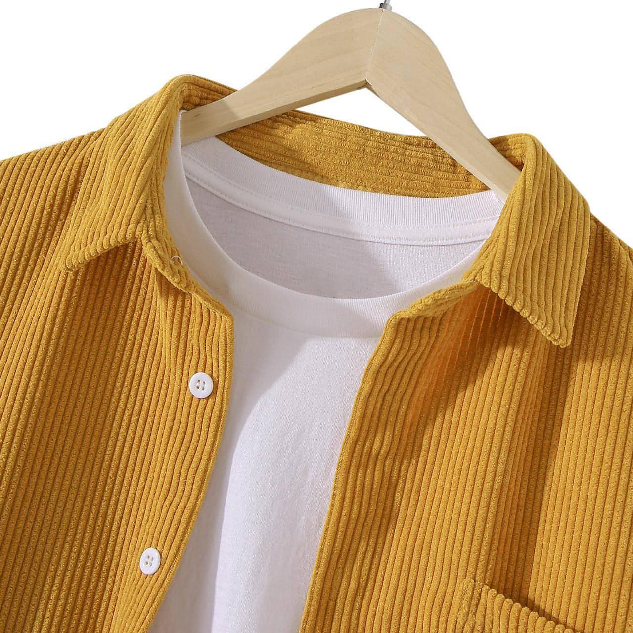 Men's Loose Casual Sleeve DressShirt - Which Mark