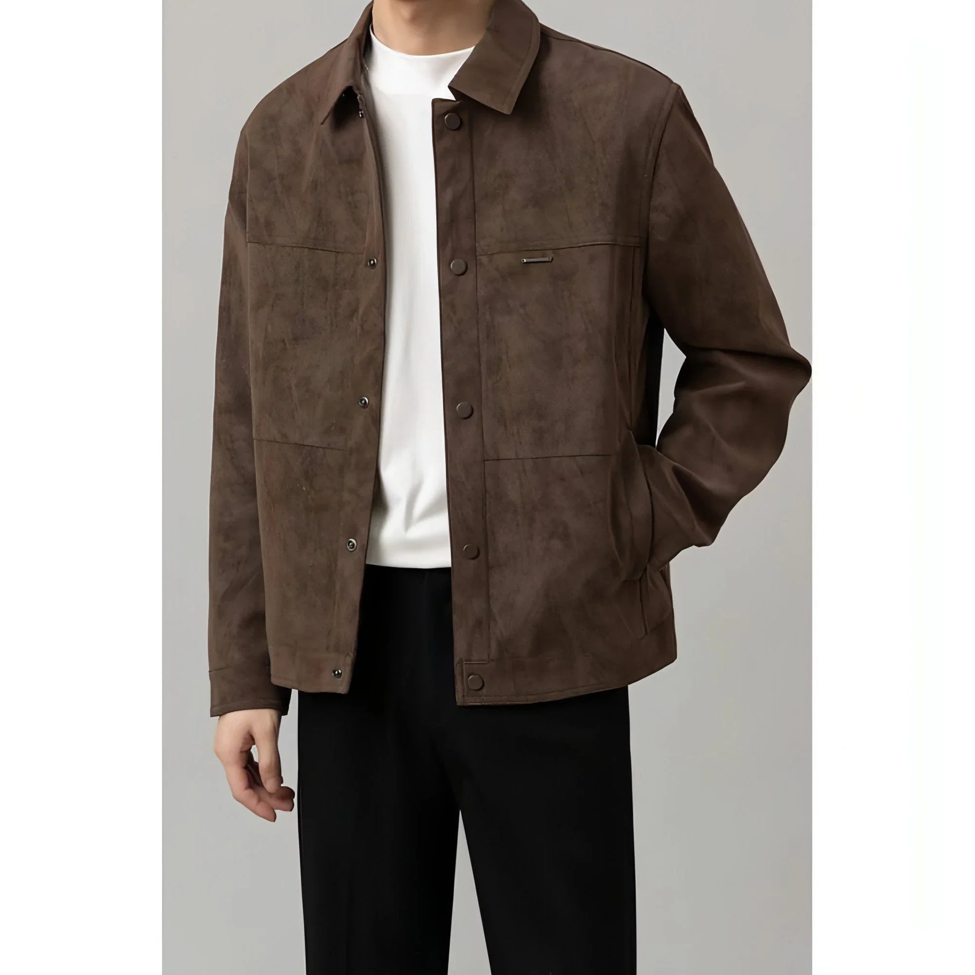 Lightly Mature Short Jacket For Men - Which Mark