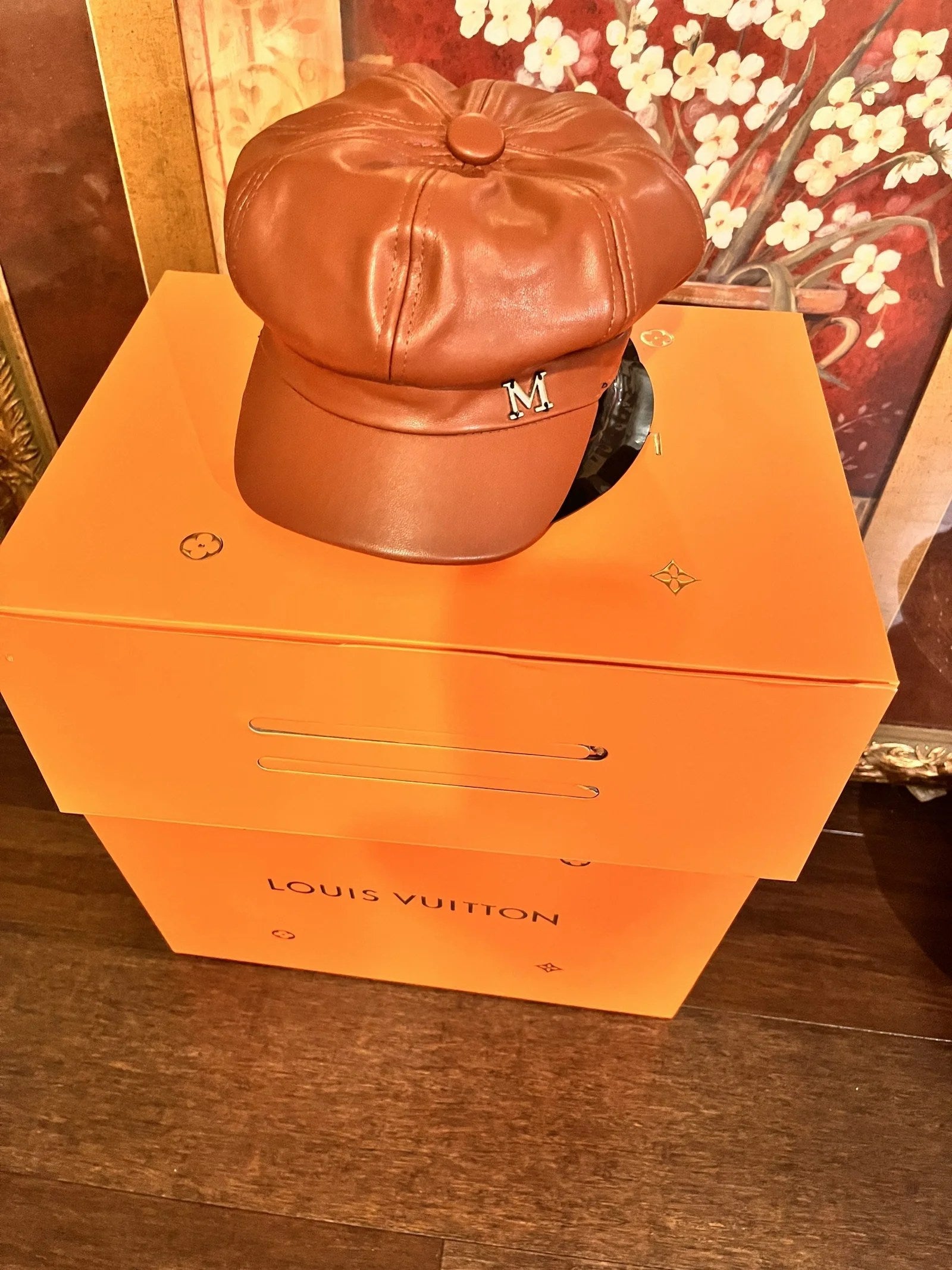 Vintage Women's Cap With M - Which Mark