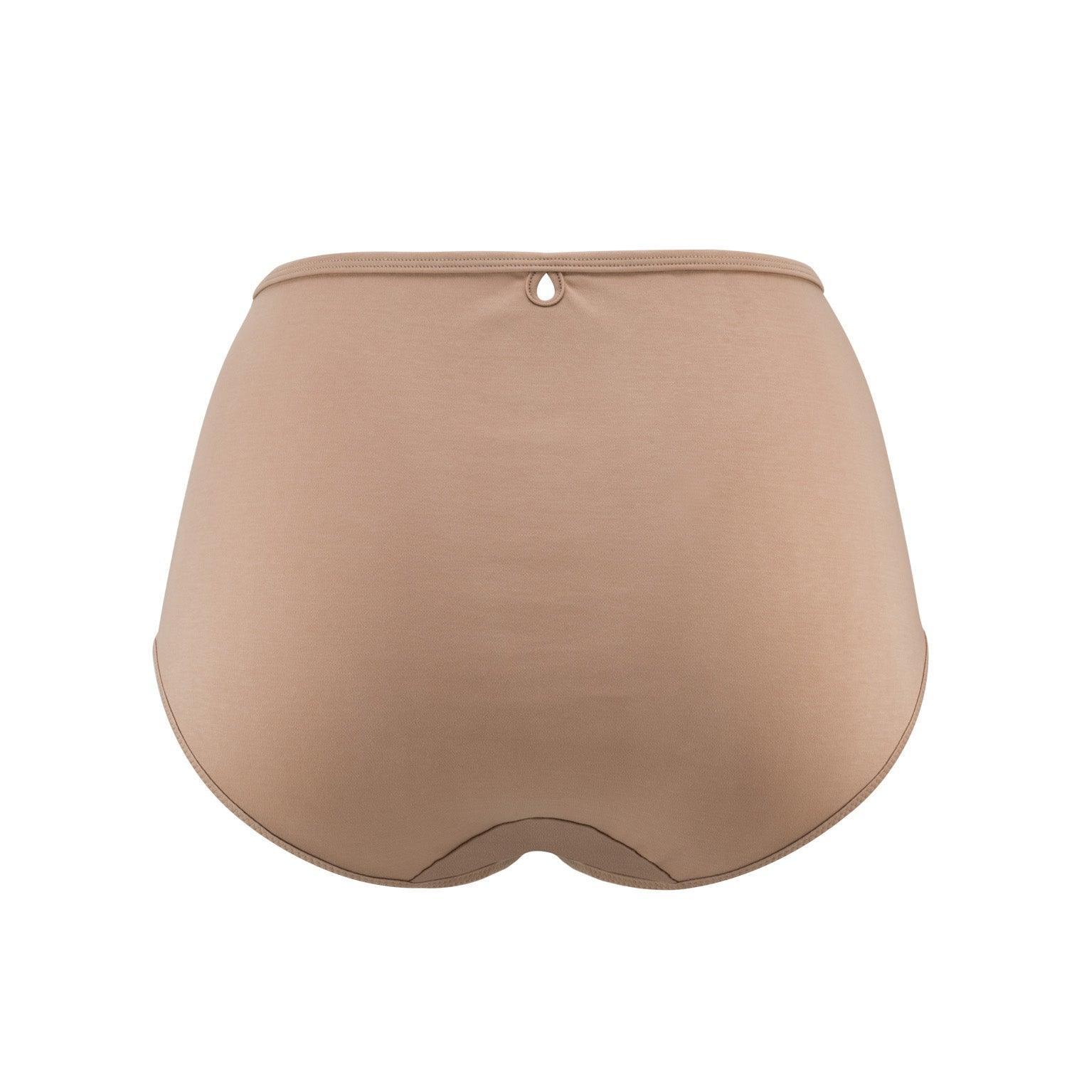 Vanessa- Silk & Organic Cotton Full Brief in Skin Tone Colours - Which Mark