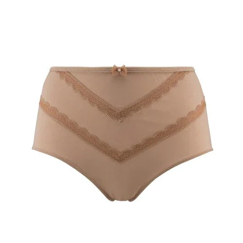 Vanessa- Silk & Organic Cotton Full Brief in Skin Tone Colours - Which Mark