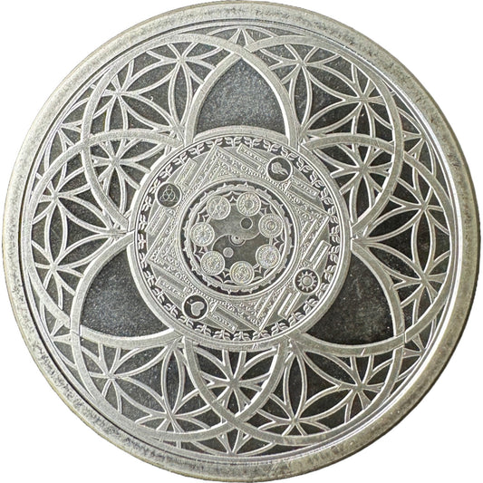 1 oz Silver COSMIC TRIVIUM Conscientia Round 2019 (Silver Shield) - Which Mark