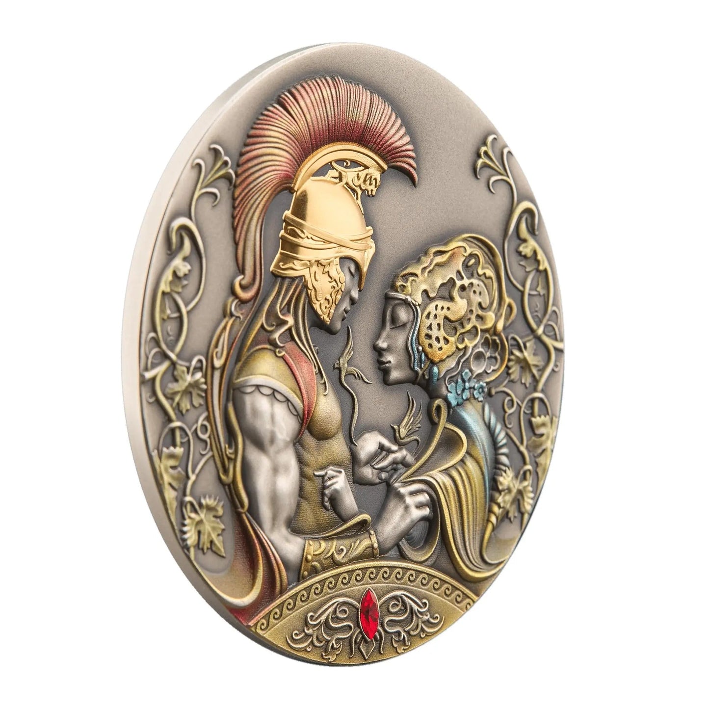 2 oz Silver MEDEA AND JASONS LOVE Myths of Love Coin 2022 Niue - Which Mark