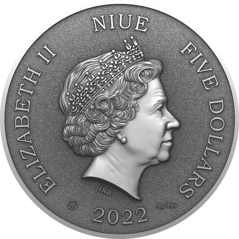 2 oz WILD SCENERY Nature Coin 2022 Niue - Which Mark