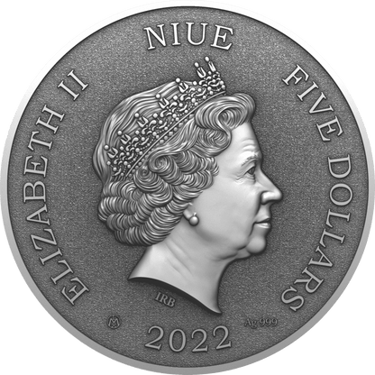 2 oz WILD SCENERY Nature Coin 2022 Niue - Which Mark