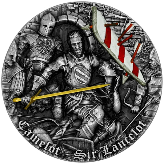 2 oz Silver SIR LANCELOT Camelot Coin 2022 Niue - Which Mark