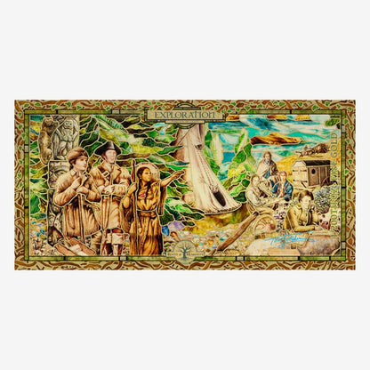 2022 Cook Islands EXPLORATION Threads of Light 24k Gold Note - Which Mark