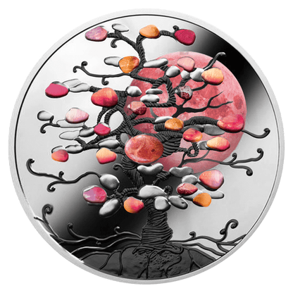 1 oz Silver THE TREE OF LUCK CORAL Coin 2022 Niue - Which Mark