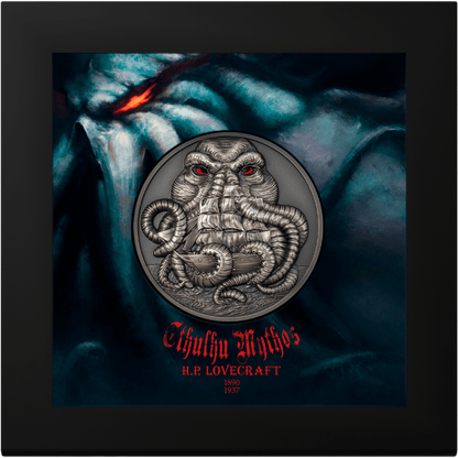 3 oz Silver CTHULHU MYTHOS Coin 2022 Palau - Which Mark