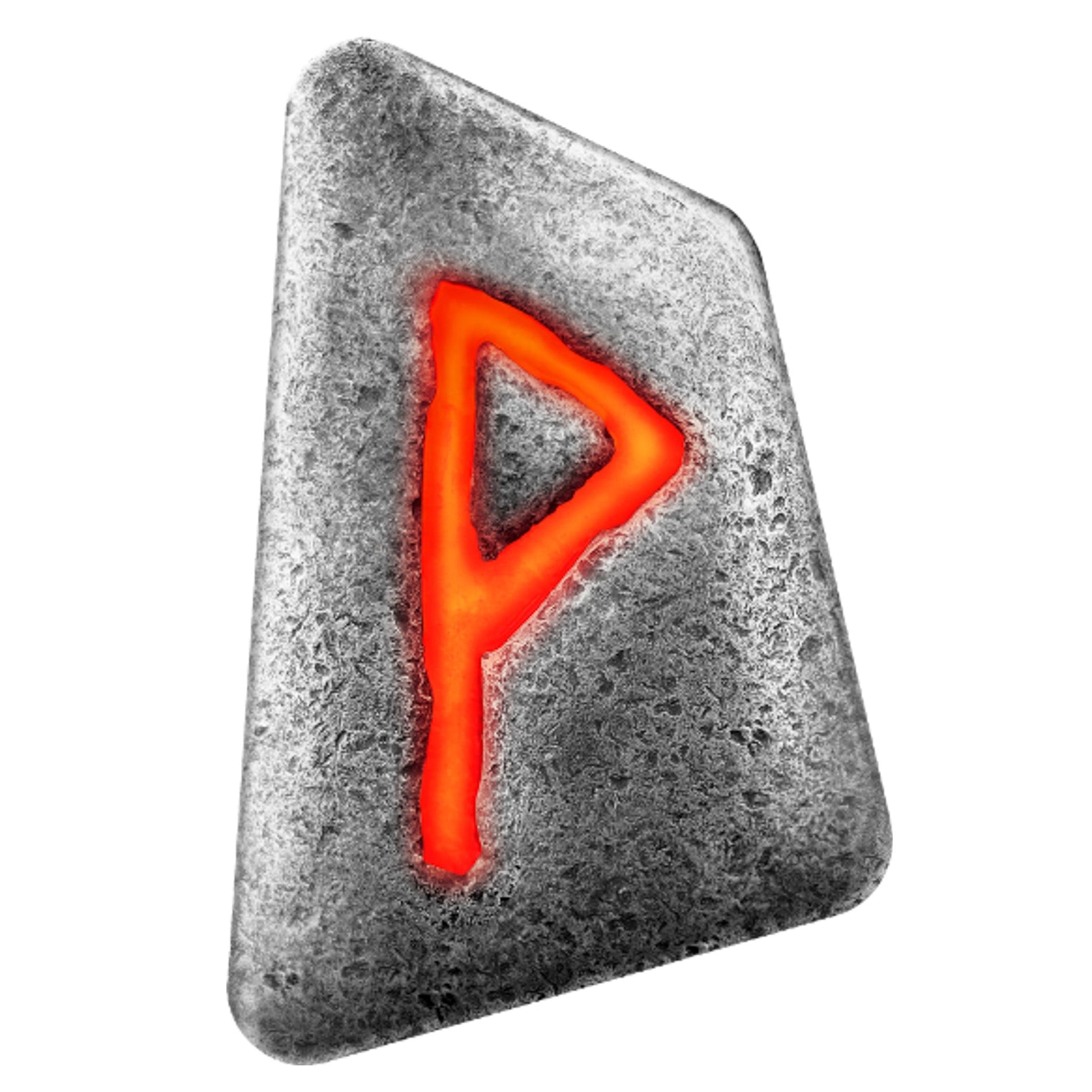1 oz Silver WUNJO Cast Rune UV Reactive Bar (Germania Mint) - Which Mark