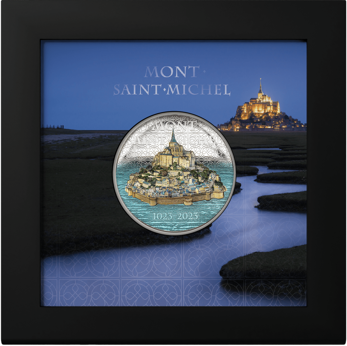 2 oz Silver MONT-SAINT-MICHEL Coin 2023 Cook Islands - Which Mark