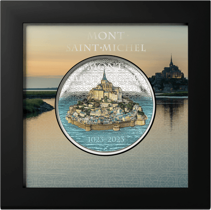 5 oz Silver MONT-SAINT-MICHEL Coin 2023 Cook Islands - Which Mark