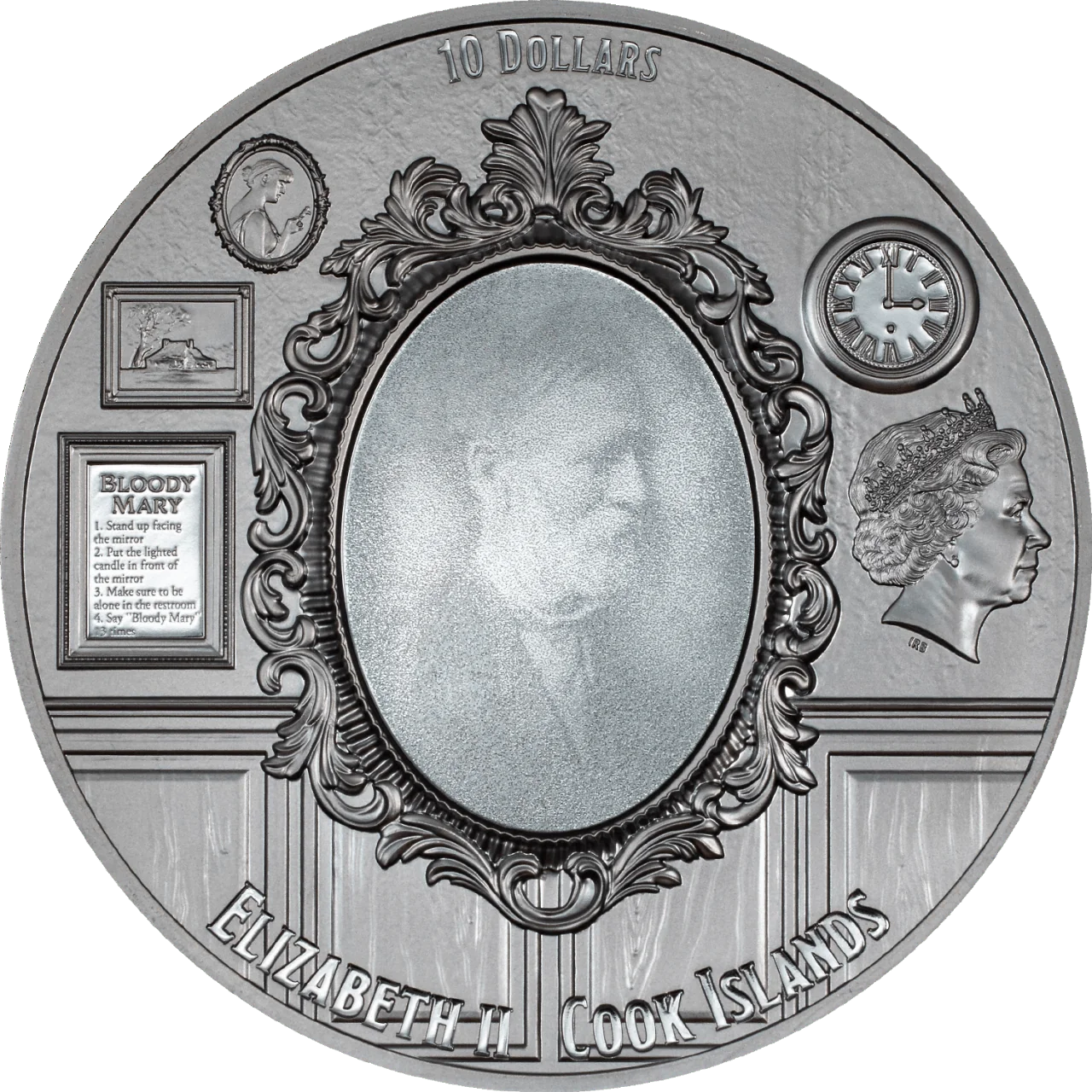 2 oz Silver THE STANLEY Most Haunted Places Coin 2023 Cook Islands - Which Mark