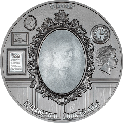 2 oz Silver THE STANLEY Most Haunted Places Coin 2023 Cook Islands - Which Mark