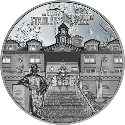 2 oz Silver THE STANLEY Most Haunted Places Coin 2023 Cook Islands - Which Mark