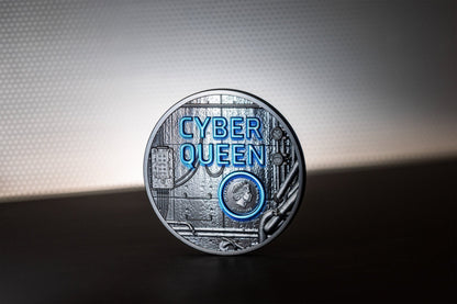 3 oz Silver CYBER QUEEN The Beginning Coin 2023 Cook Islands - Which Mark