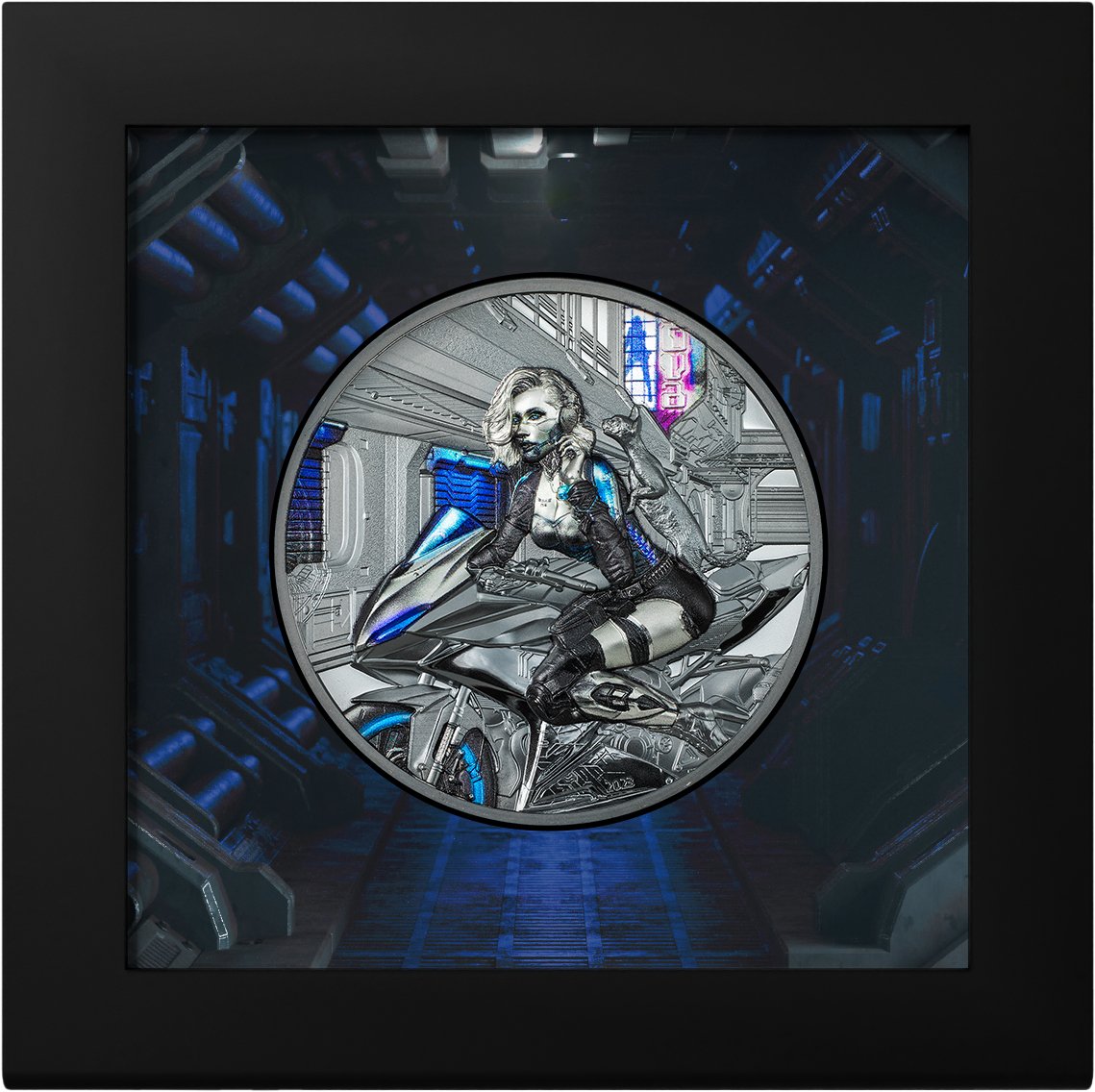 3 oz Silver CYBER QUEEN The Beginning Coin 2023 Cook Islands - Which Mark