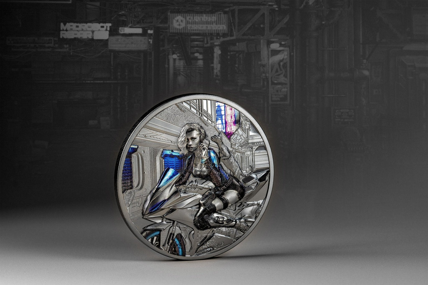 3 oz Silver CYBER QUEEN The Beginning Coin 2023 Cook Islands - Which Mark