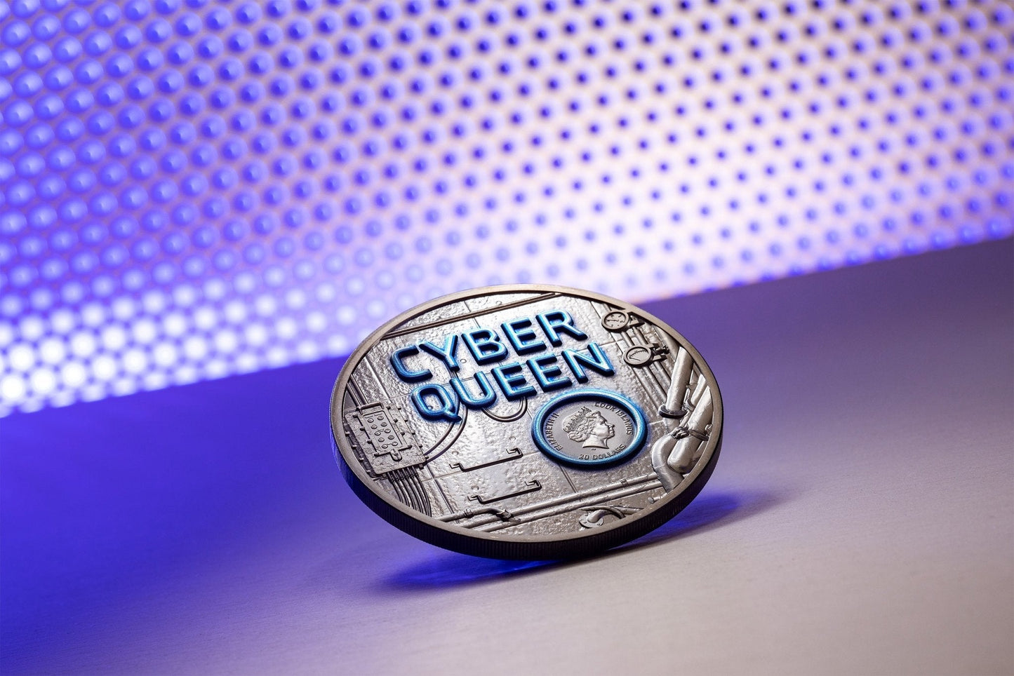 3 oz Silver CYBER QUEEN The Beginning Coin 2023 Cook Islands - Which Mark